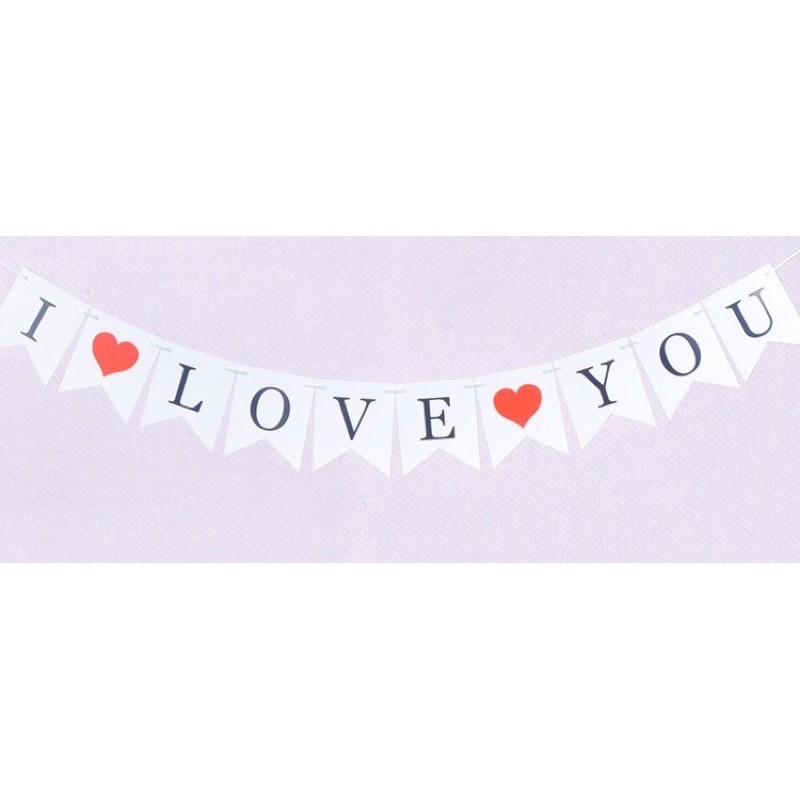 Chữ I Love You, Marry Me, Love Trang Trí Tiệc
