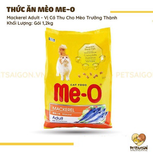 [CHÍNH HÃNG] THỨC ĂN ME-O CHO MÈO TRƯỞNG THÀNH - GÓI 1KG2