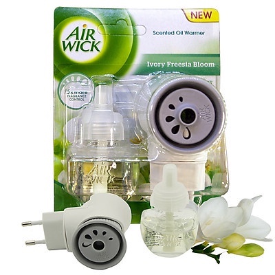 Bộ tinh dầu cắm điện Airwick lưu hương thơm lâu, từ thiên nhiên, hàng nội địa Châu Âu, Eumarket.