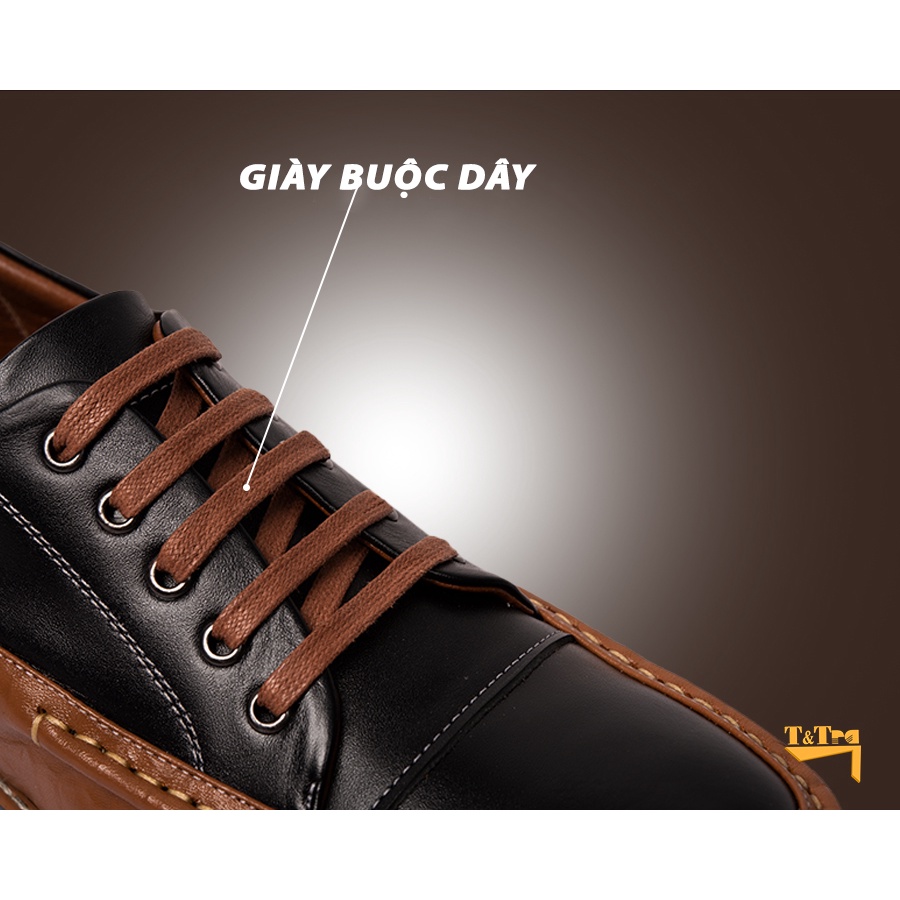 [ 5CM ] Giày Độn Nam T&amp;TRA T71ĐN