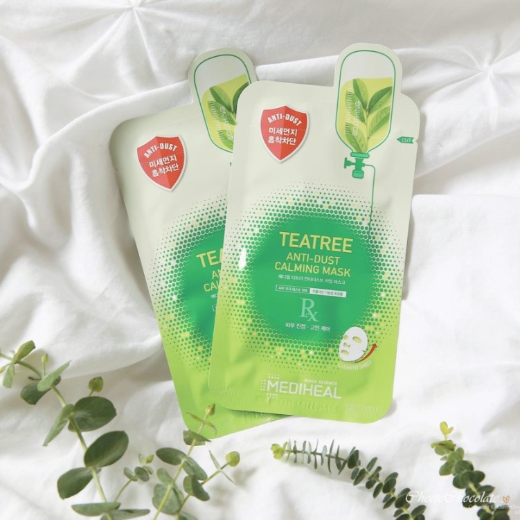 Mặt Nạ Làm Dịu Da Mediheal Tea Tree Anti-Dust Calming Mask 24ml