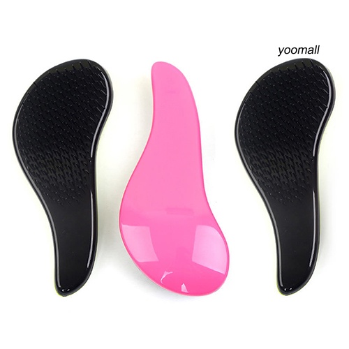 [Hàng mới về] Lược mát xa da đầu gỡ rối tóc với tay cầm thời trang chuyên dụng cho tiệm làm tóc