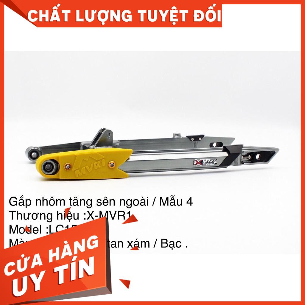 GẮP (CÀNG SAU) XMVR1 - MẪU 4 - TĂNG SÊN NGOÀI CHO EXCITER 150