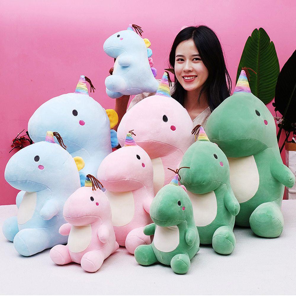 DARNELL Khủng Long Nhồi Bông 30-50cm Mềm Mại Xinh Xắn