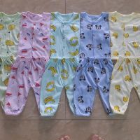 Set 5 bộ carter cho bé có cài nút