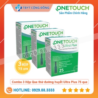 Que thử đường huyết one touch ultra plus flex hộp 25 que, combo 75 que - ảnh sản phẩm 2