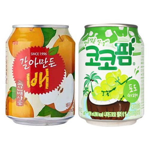 ( Bán sỉ ) Lốc 12 lon Nước soda thạch dừa Haitai 238ml