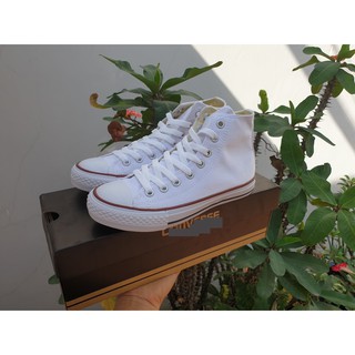 GIÀY Converse TRẮNG CỔ CAO - full hộp