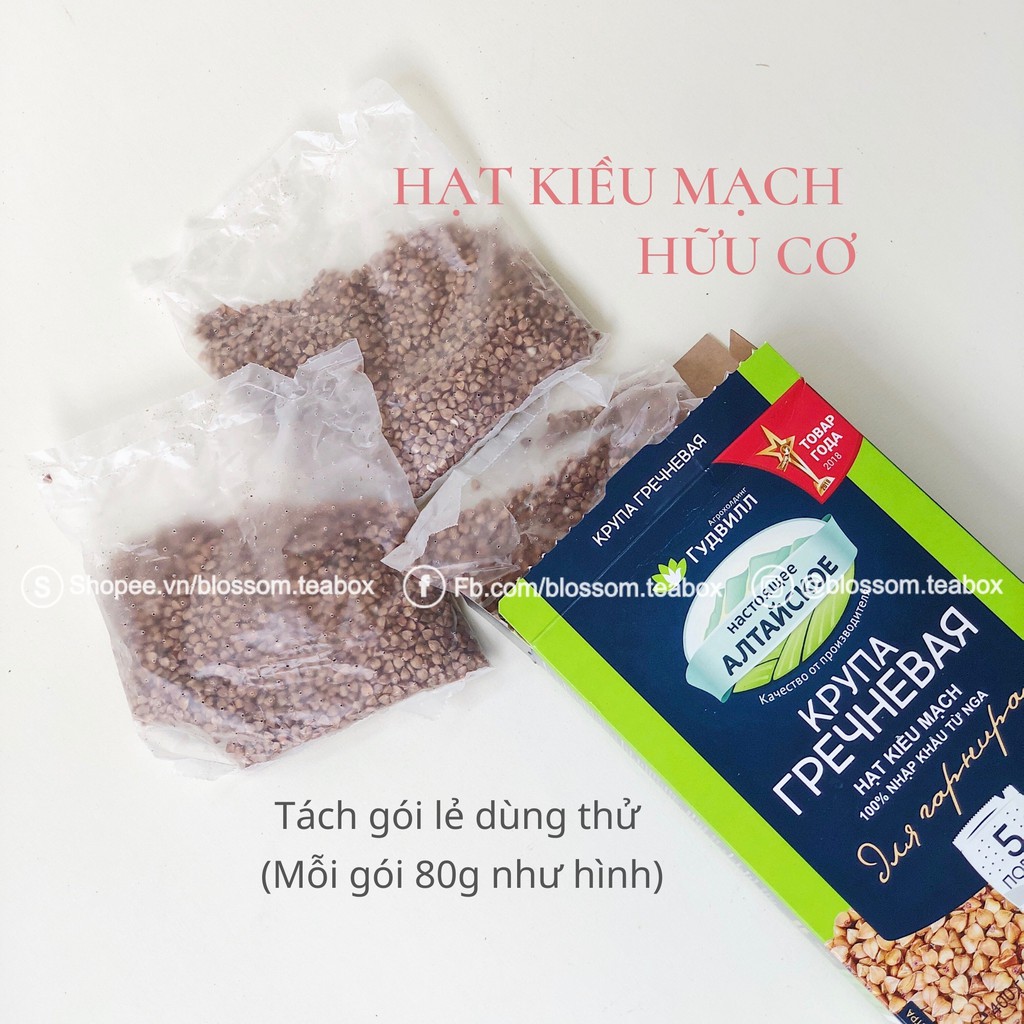 Hạt kiều mạch Nga/ buckwheat/ гречка