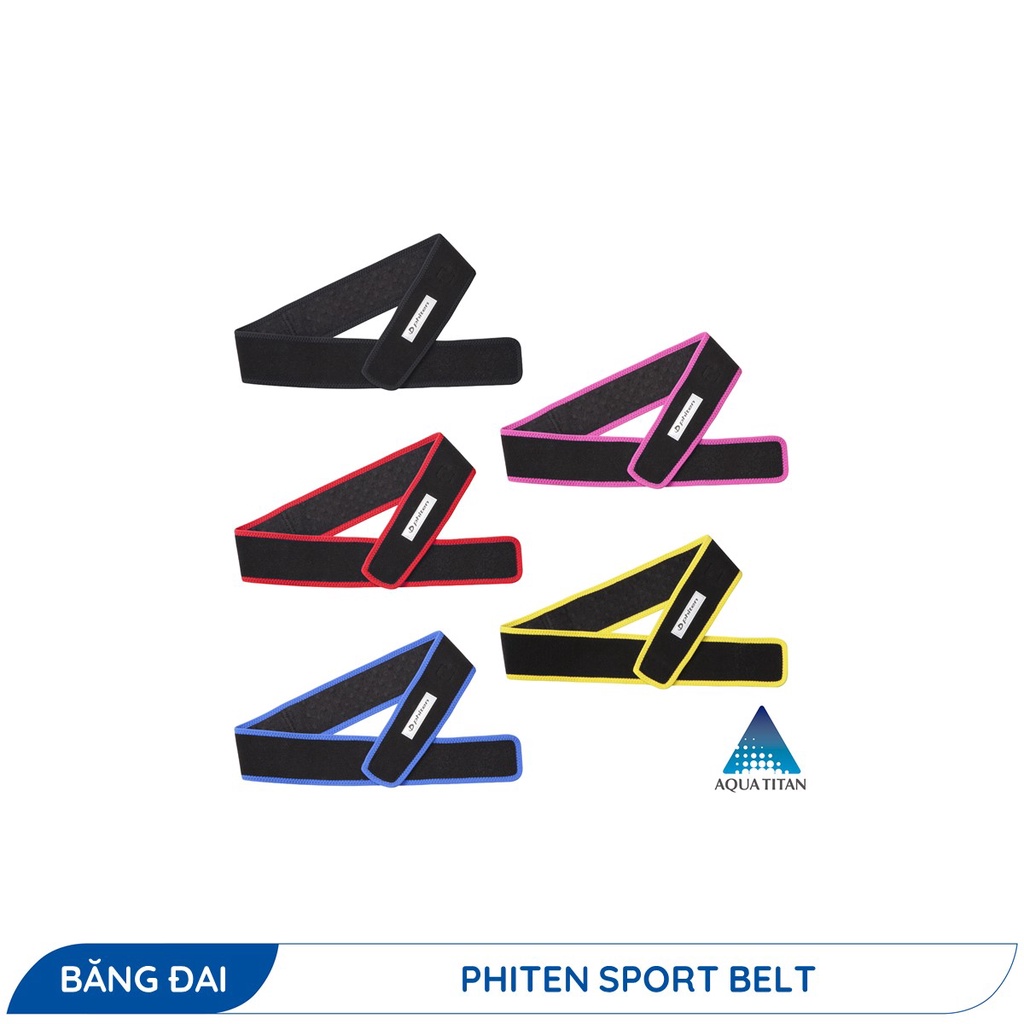 Đai lưng thể thao Phiten sport belt 95cm AP200062
