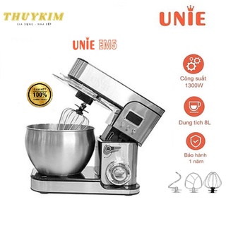 [HÀNG CHÍNH HÃNG] MÁY NHỒI BỘT ĐÁNH TRỨNG ĐA NĂNG UNIE EM5