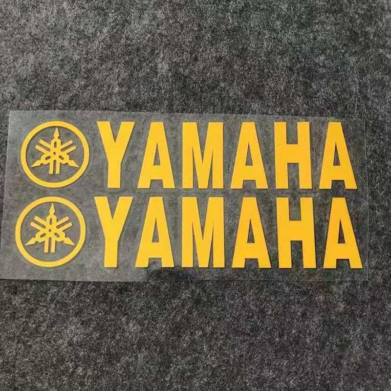 Miếng Dán logo Phản Quang Chống Thấm Nước In logo yamaha Cho Xe Máy
