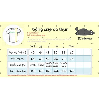 Áo Thun Nam Nữ Tay Lỡ Unisex Phông Trơn Oversize Form Rộng Basic Tee Hình 4 cây kem