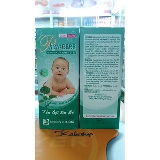Dung dịch tắm rôm sảy em bé PhytoBEBE