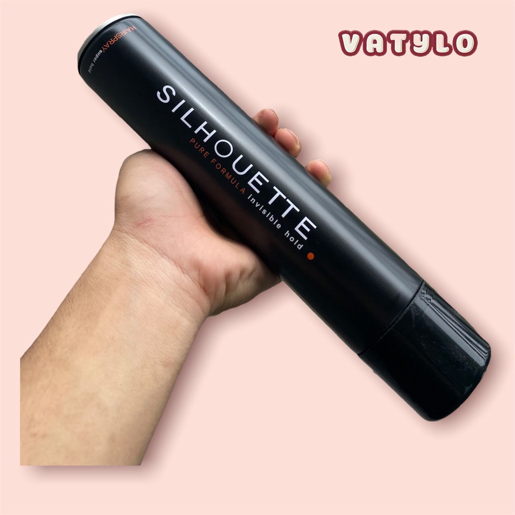 Gôm xịt tóc Silhouette 420ML/KERATIN/BARBER MN29