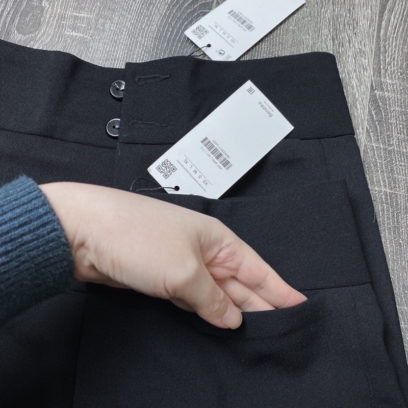 [QUÀ TẶNG BUỘC TÓC XINH XẮN] Quần ống loe cạp cao 2 cúc, quần vải ống rộng, quần loe tôn dáng, hack chân