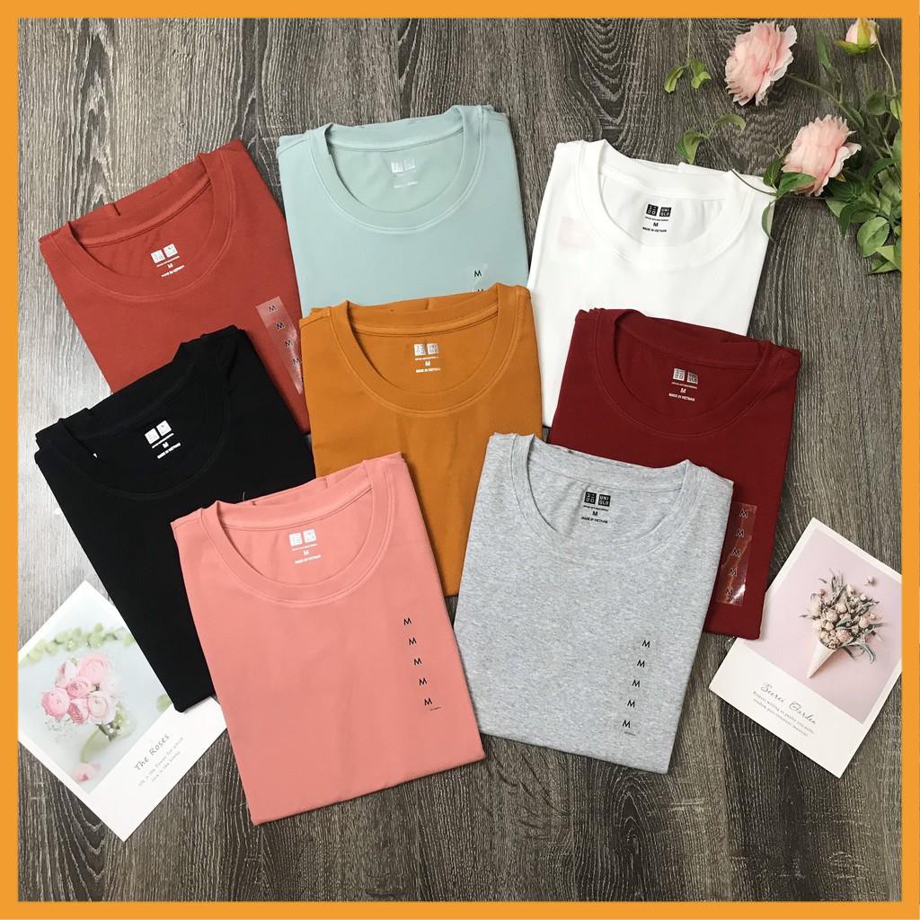 Áo thun nữ, Áo Phông Nữ Cổ Tròn, Cộc Tay, Form Ôm Đẹp, chất vải 100% cotton xịn đẹp