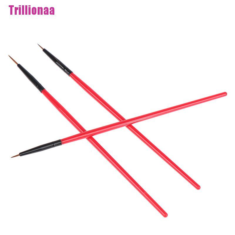 Bộ 3 Cọ Vẽ Trang Trí Móng Tay Nghệ Thuật