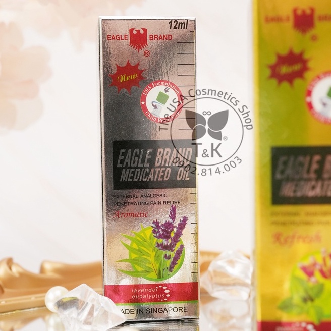 🦅 DẦU GIÓ DẠNG LĂN EAGLE BRAND MEDICATED OIL