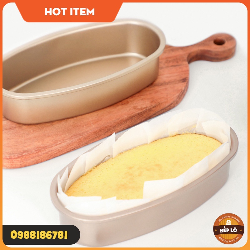 Khuôn oval chống dính  nướng bánh mì hoa cúc, bông lan phô mai bằng thép carbon HÀNG MỚI VỀ