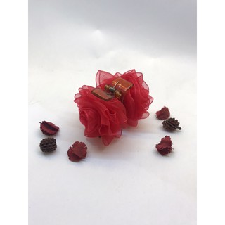 Kẹp càng cua,kẹp càng cua phối hoa voan xinh xắn,kẹp càng cua xinh xắn,kẹp càng cua,kẹp càng cua hoa,kẹp càng cua