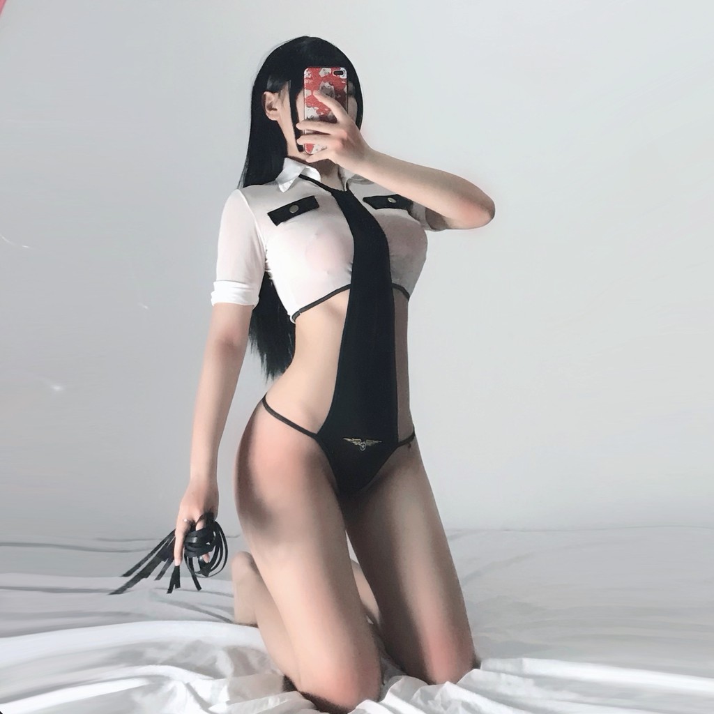 Set đồ ngủ Cosplay P.O.L.I.C.E sexy L140 | BigBuy360 - bigbuy360.vn