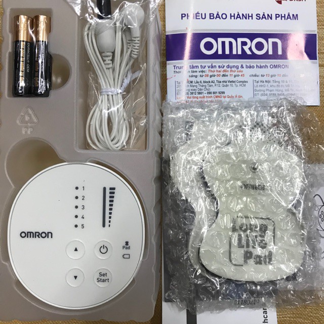 Máy massage xung điện omron HV-F013