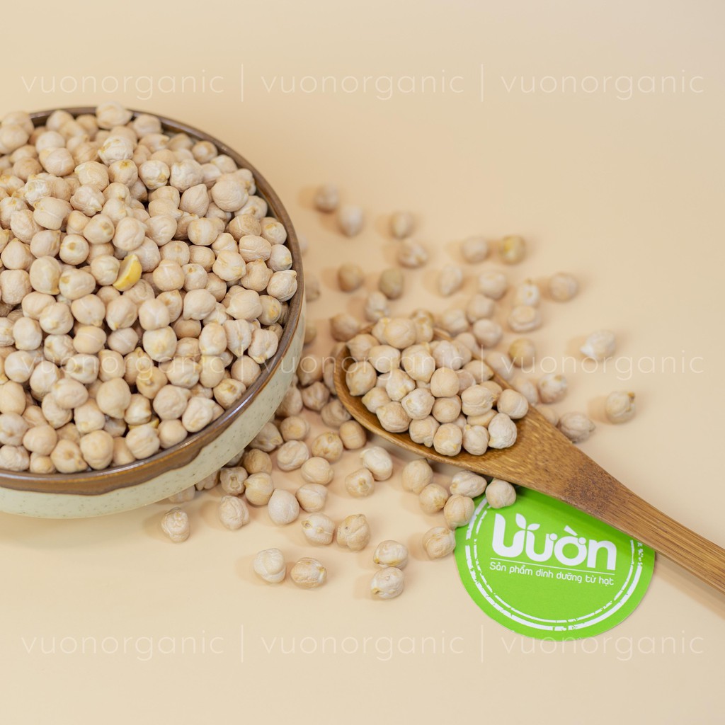 ĐẬU GÀ HỮU CƠ ARGENTINA KHÔNG BIẾN ĐỔI GEN - CHICKPEAS VƯỜN ORGANIC 500GR