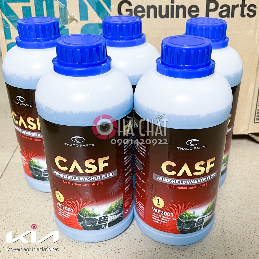 Nước rửa kính chính hãng Thaco Trường Hải loại 1 lít 🚘 Tiêu chuẩn chất lượng Hàn Quốc, dùng cho nhiều dòng xe