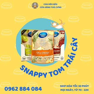 PATE SNAPPY TOM HOA QUẢ MIX TRÁI CÂY GÓI 70G DÀNH CHO MÈO SÀNH ĂN, KÍCH THÍCH VỊ GIÁC, BỔ SUNG VITAMIN