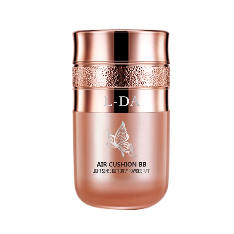 [Hàng mới về] Kem trang điểm BB L-DA Yiruo che khuyết điểm dưỡng ẩm có mút trang điểm hình cánh bướm dành cho học sinh | BigBuy360 - bigbuy360.vn
