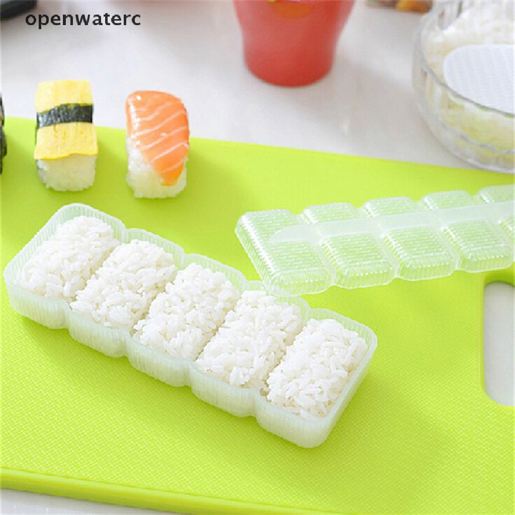 Set 5 Khuôn Làm Sushi Chống Dính Tiện Dụng