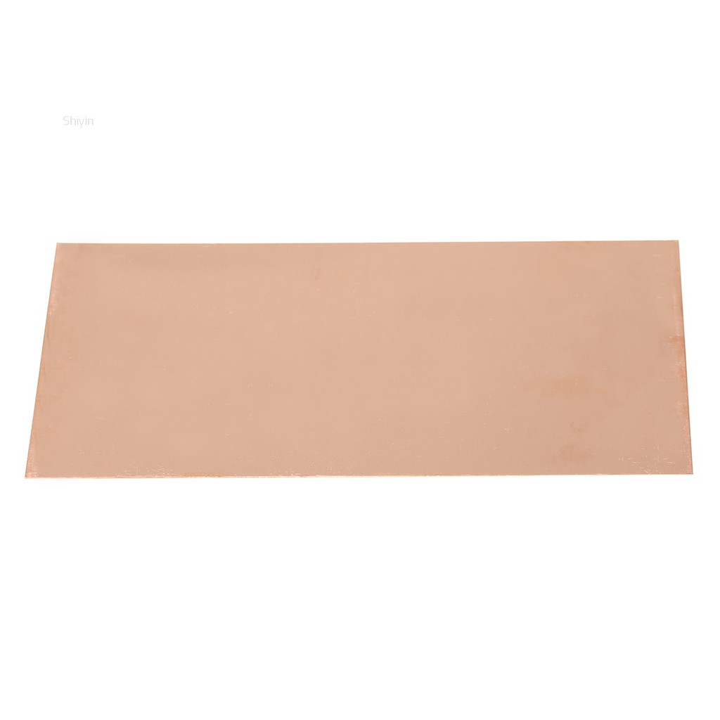 1 Tấm Lá Đồng Nguyên Chất 99.9% 100 * 200 * 0.5MM Dành Cho Máy Điều Hòa Tiện Dụng