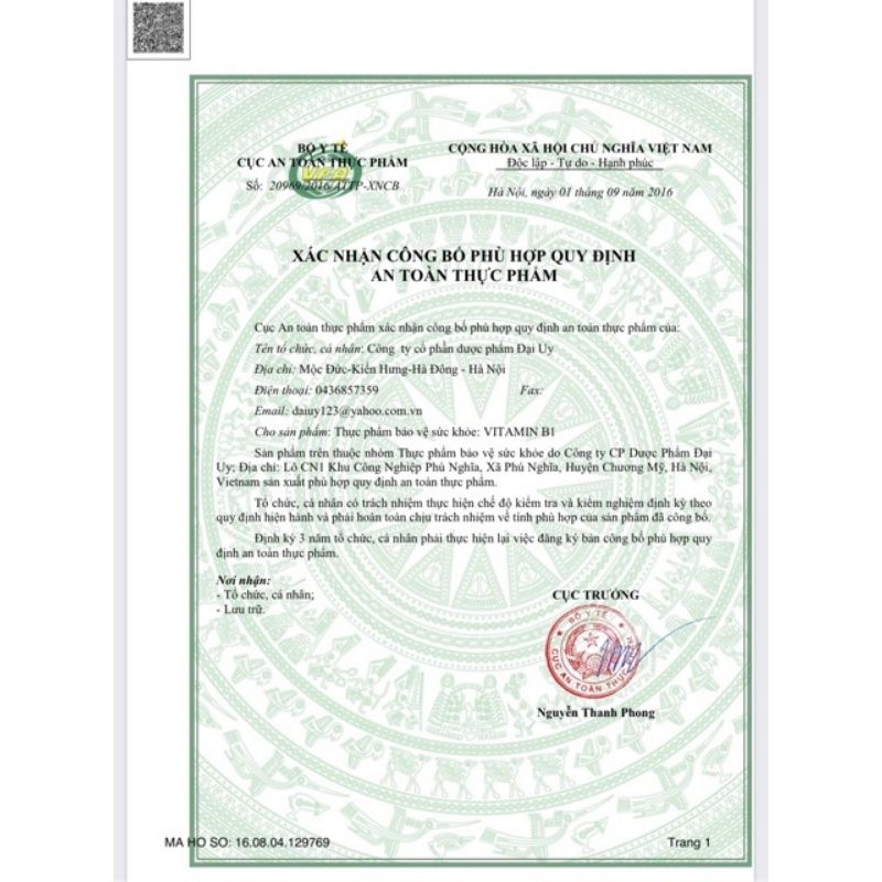 VITAMIN B1 LỌ 2000 VIÊN | BigBuy360 - bigbuy360.vn