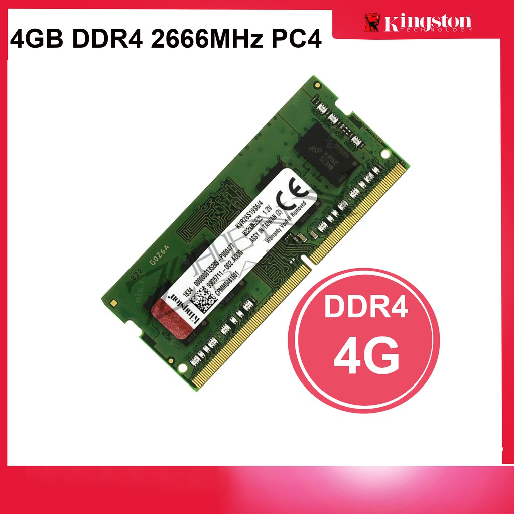 { BẢO HÀNH 36 THÁNG} Ram laptop hynix,Kingston,samsung,DDR4 4G bus 2666mHz dành cho macbook, máy tính sách tay