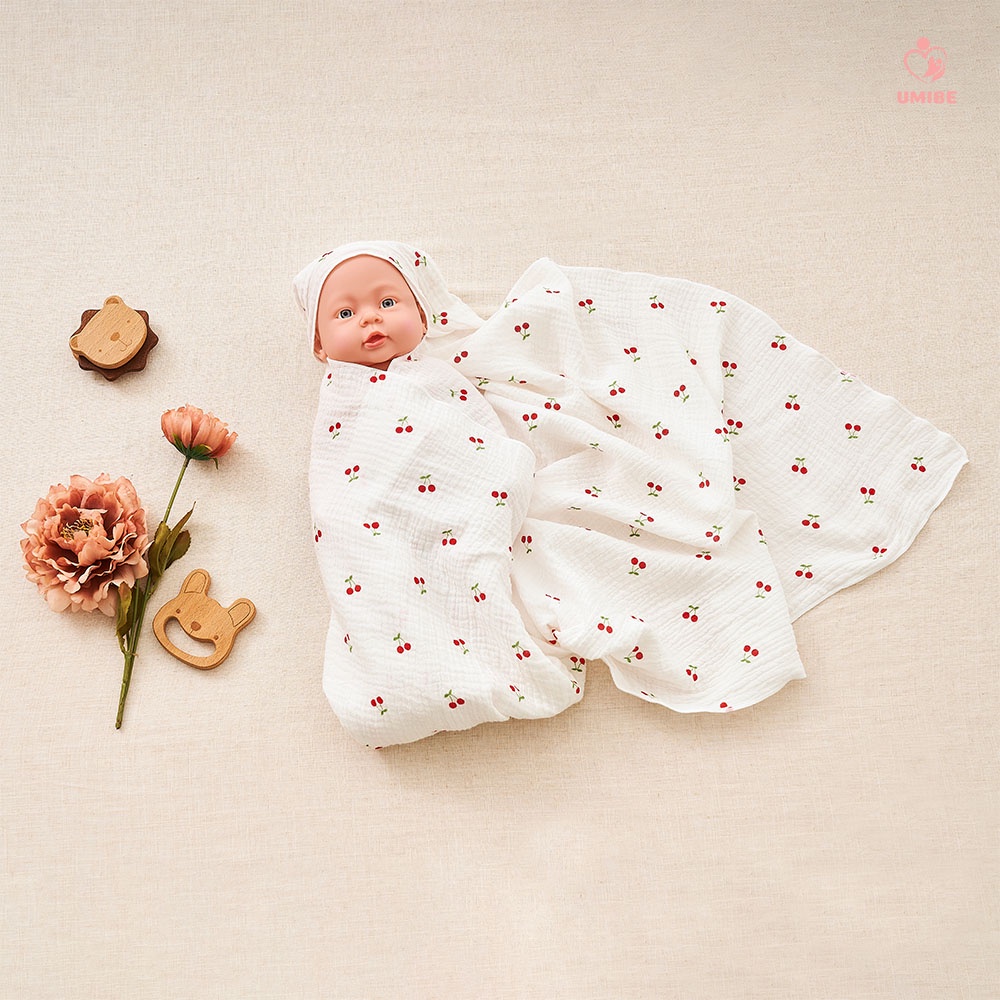 Khăn Đa Năng Organic Nhăn Umibe Siêu Mềm Mại