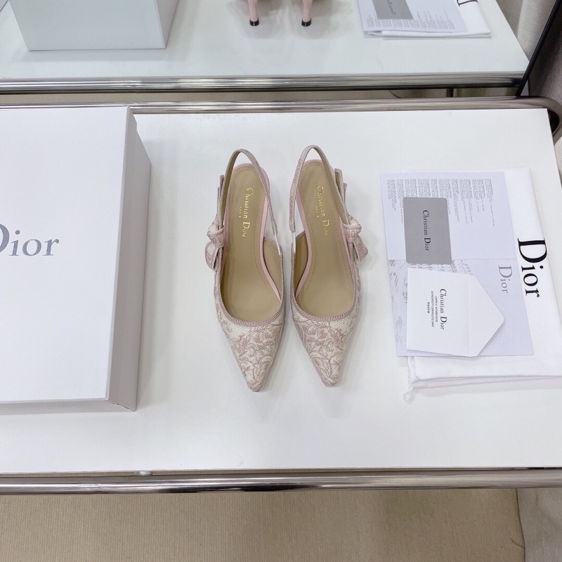 Giày cao gót 6.5cm cao cấp mẫu mới thương hiệu Dior CD có 5 mẫu