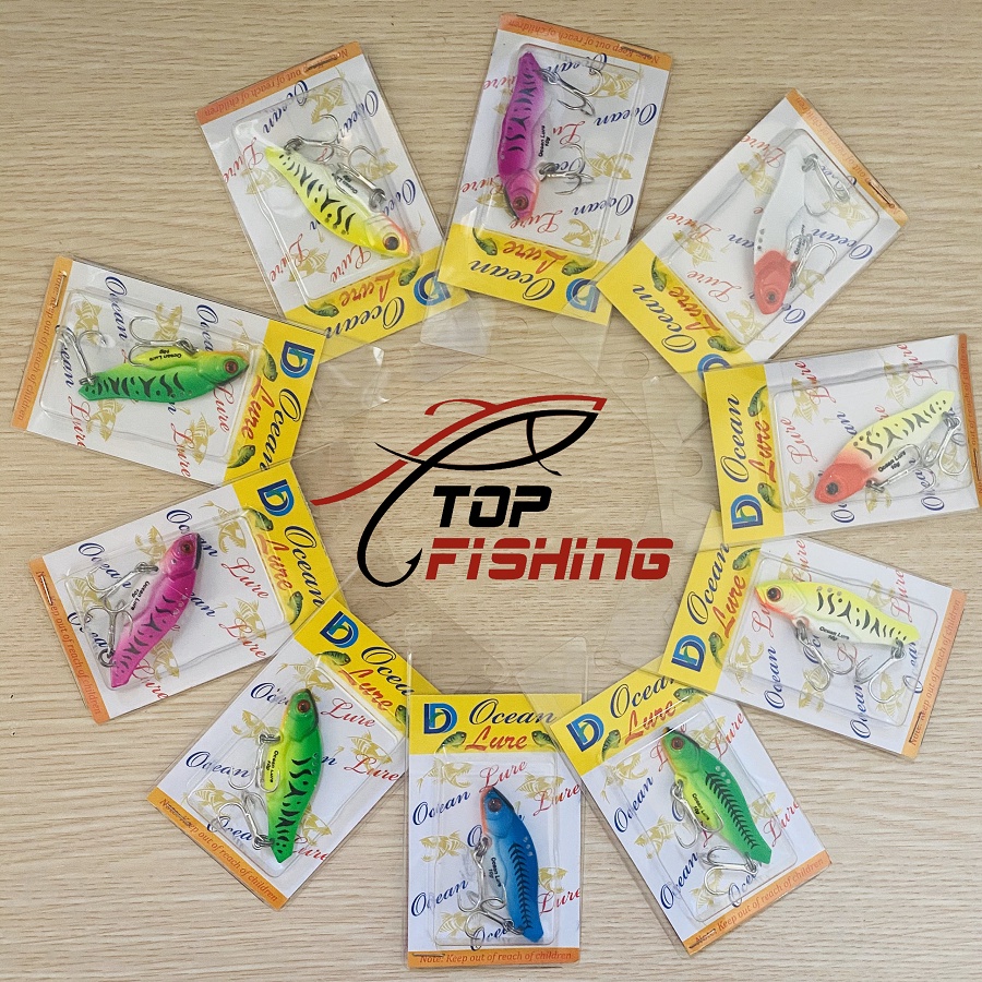 Cá Sắt Orichi ( Ocean Lure ) 10gr  - Lưỡi BKK độ cứng 3X - Mồi Giả Câu Cá Lóc - Chuyên Cào Đáy - TopFishing