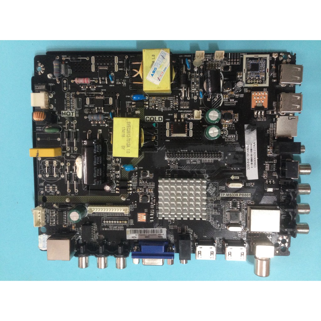 BOARD XỬ LÝ TV MÃ TP.MS338.PB801