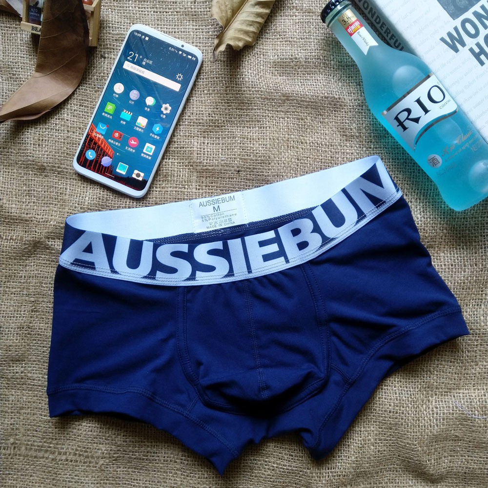 [Cotton cao cấp] Quần lót sịp đùi nam cao cấp Aussiebum