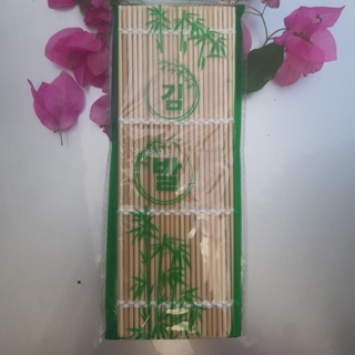 Mành tre cuộn cơm kimbap nan tròn - 김발 겉대