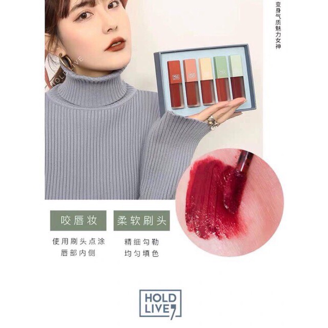 Set 5 Son Kem Hold Live Morandi Orchid Love Matte Lip | BigBuy360 - bigbuy360.vn