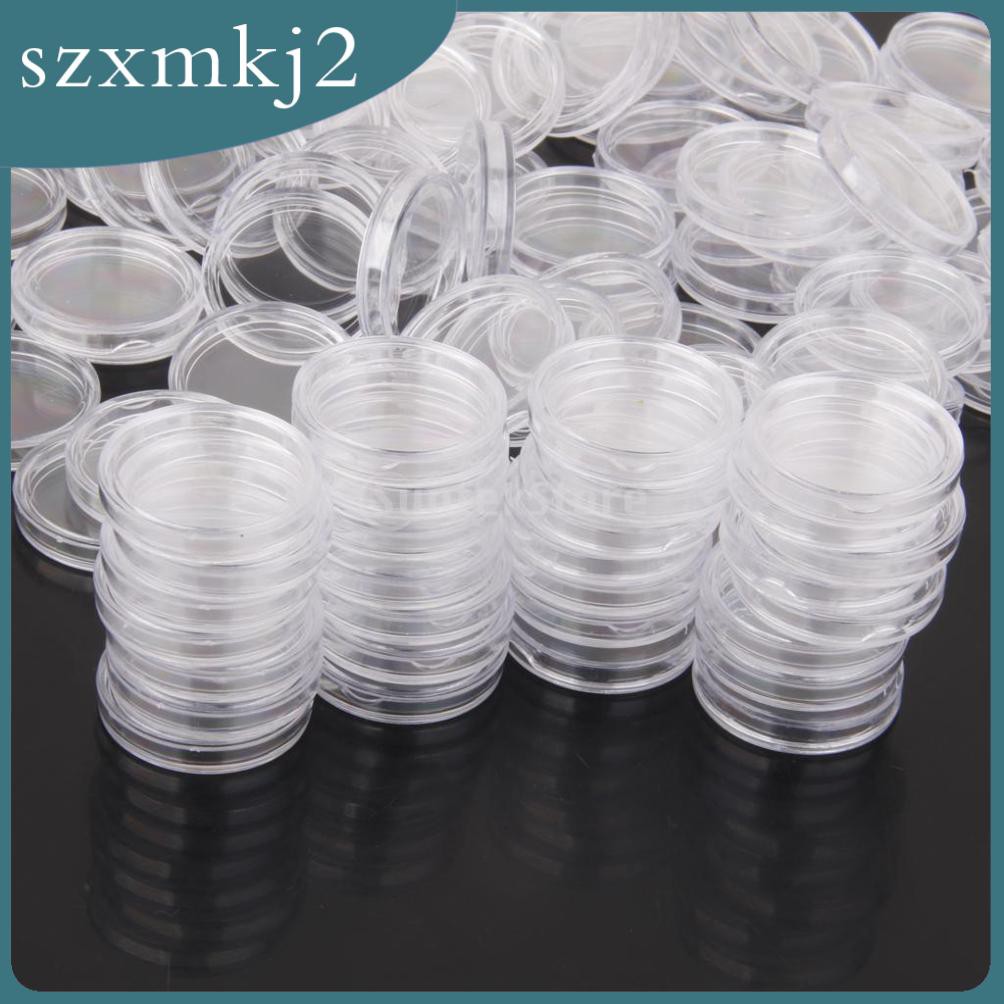Set 200 / 300 / 400 Hộp Đựng Tiền Xu 21mm