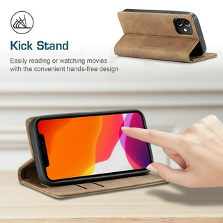 Ốp lưng Bao Da Sang Trọng Cho Apple Iphone 12 Pro Max Case Iphone12 Mini