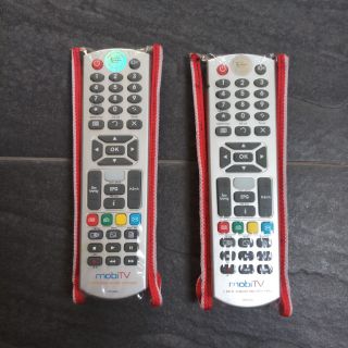 Remote (điều khiển) đầu thu xem truyền hình KTS của MOBITV hoặc Truyền hình An Viên (AVG)