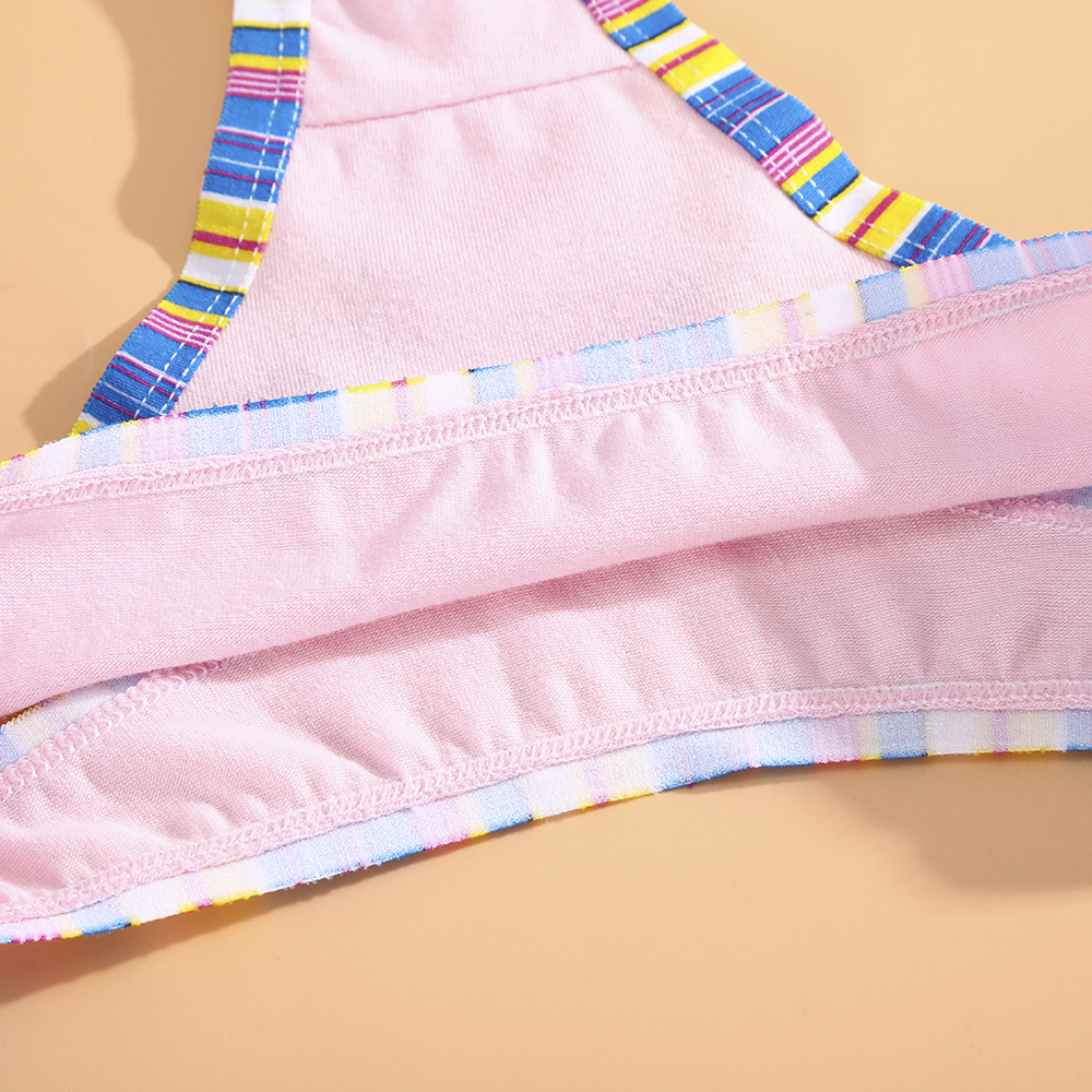 Quần lót cotton lưng thấp kiểu dáng quyến rũ dành cho nữ Aijolen