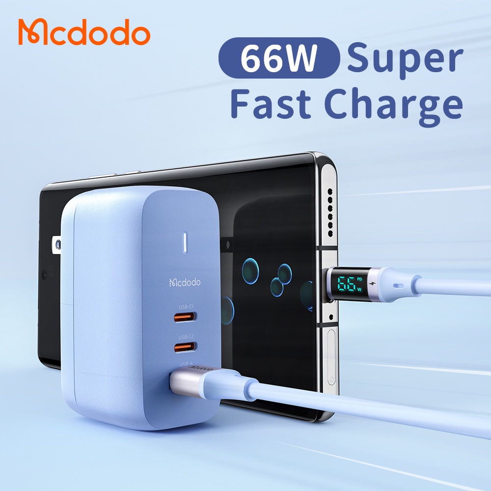 Dây cáp sạc nhanh MCDODO CA-192 193 194 36W/66W/100W type C/ L