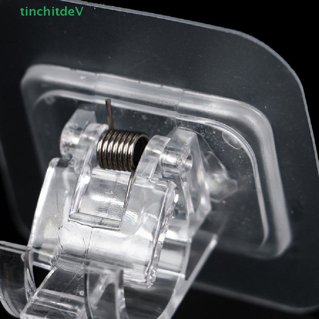 [TinchitdeV] 2 Kẹp Cố Định Rèm Cửa Tự Dính Không Cần Đóng Đinh [Mới]