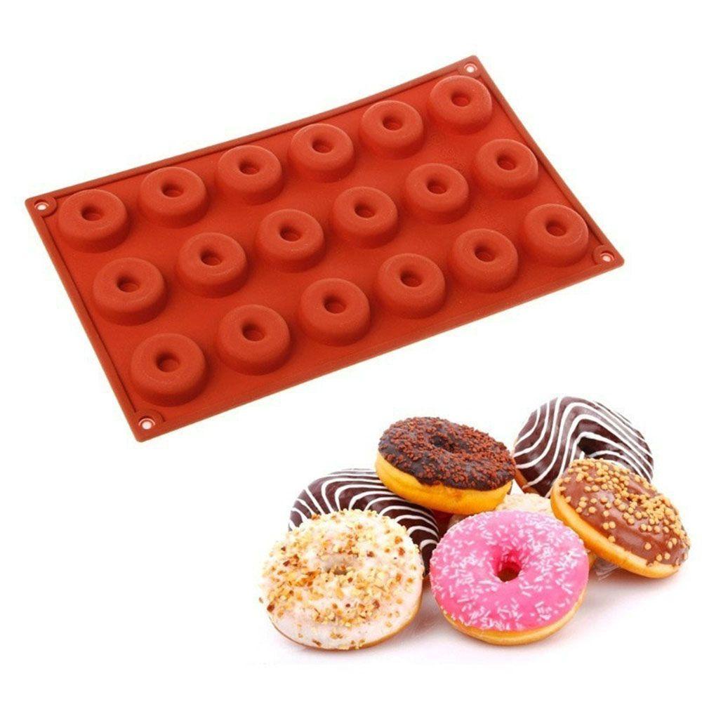 Khuôn Làm Bánh Donut / Socola Hình Tròn Tiện Dụng