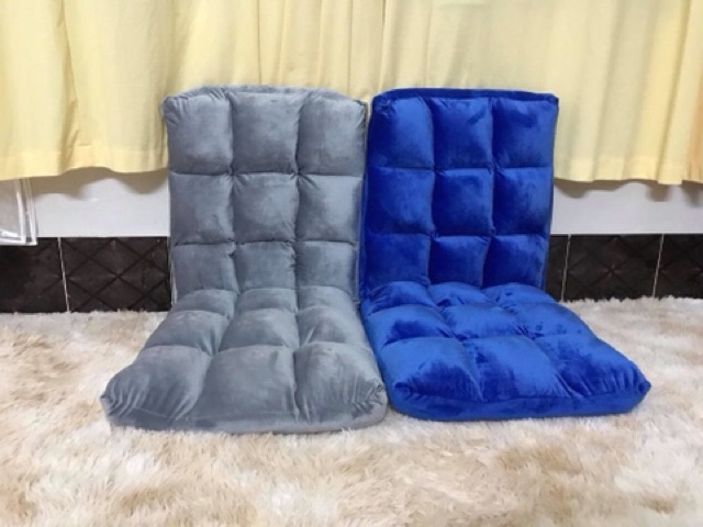 Ghế nệm ngồi đất vải nhung và vải bố ( hình shop tự chụp ) | BigBuy360 - bigbuy360.vn